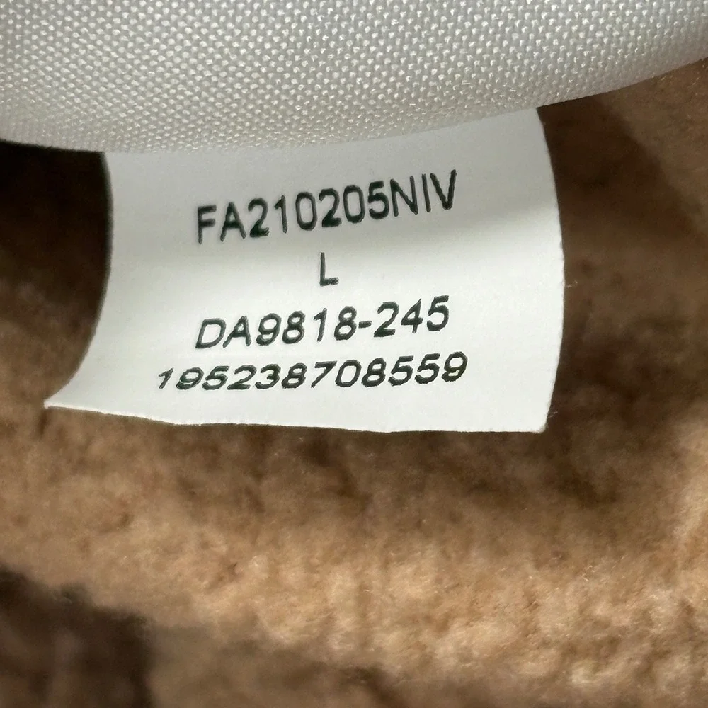 Jordan Hoodie Mens Large Tan Jumpman Signature Pullover Sweatshirt